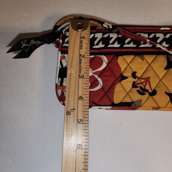 VERA BRADLEY Bittersweet Wristlet Wallet Phone Zip Colorful Quilted Floral Boho - Picture 9 of 10